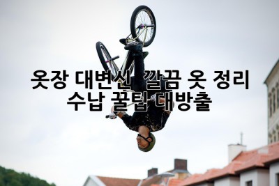 옷장 대변신 ✨ 깔끔 옷 정리 & 수납 꿀팁 대방출!
