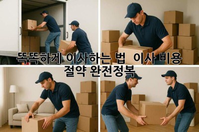 똑똑하게 이사하는 법 💰 이사 비용 절약 완전정복!
