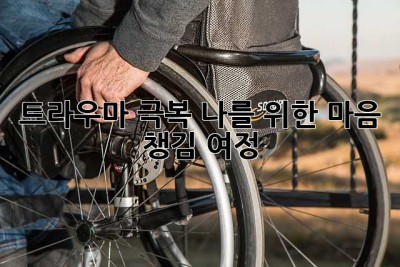 트라우마 극복, 나를 위한 마음 챙김 여정